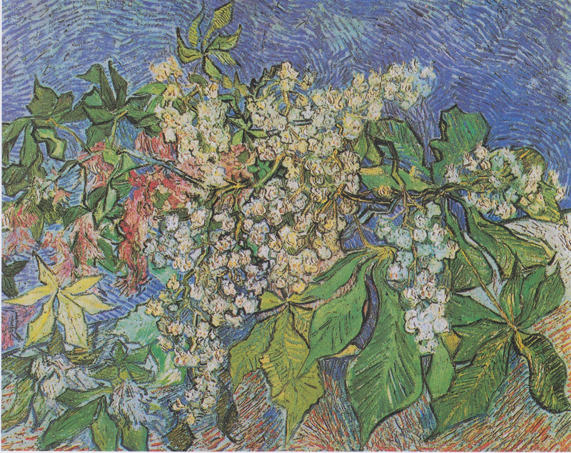 Blühende Kastanienzweige - Vincent van Gogh