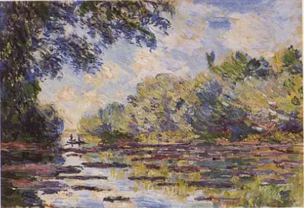 Seearm bei Giverny - Claude Monet