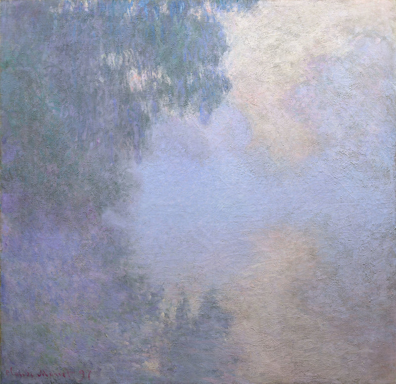 Bras de Seine, Nebel, Chicago W1475 - Claude Monet