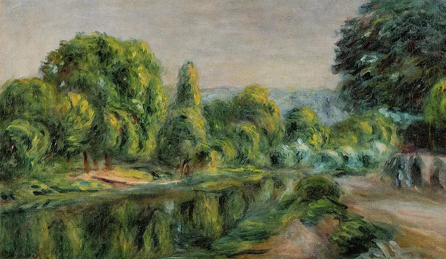 Der lebhafte Arm in Croissy - Pierre-Auguste Renoir
