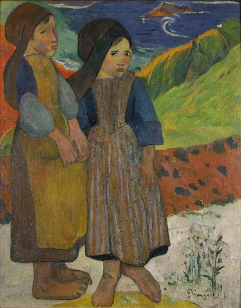 Bretoninnen am Meer - Paul Gauguin