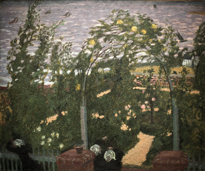 Bretoninnen unter der Laube - Maurice Denis