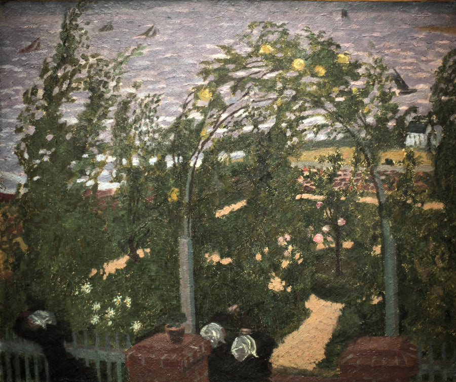 Bretoninnen unter der Laube - Maurice Denis