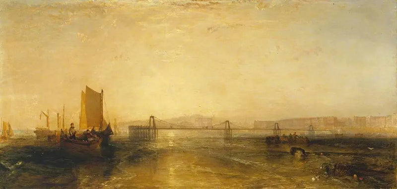 Brighton vom Meer - J. M. W. Turner