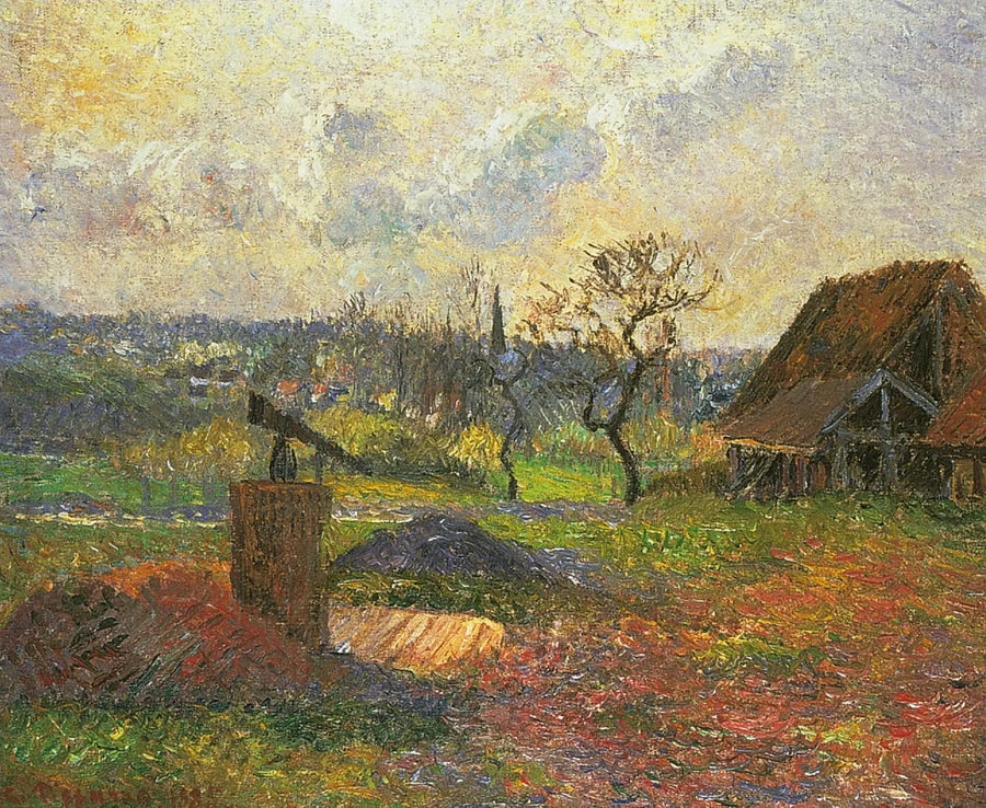 Ziegelfabrik von Éragny - Camille Pissarro