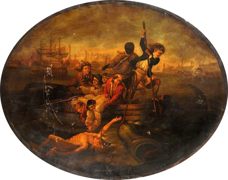 Brook Watson von einem Hai im Hafen von Havanna angegriffen, 1749 - John Singleton Copley