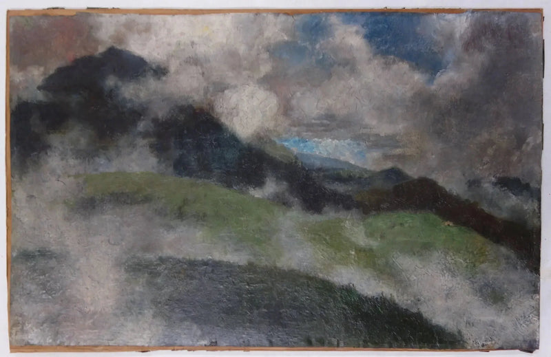Aufsteigender Nebel - Franz Marc