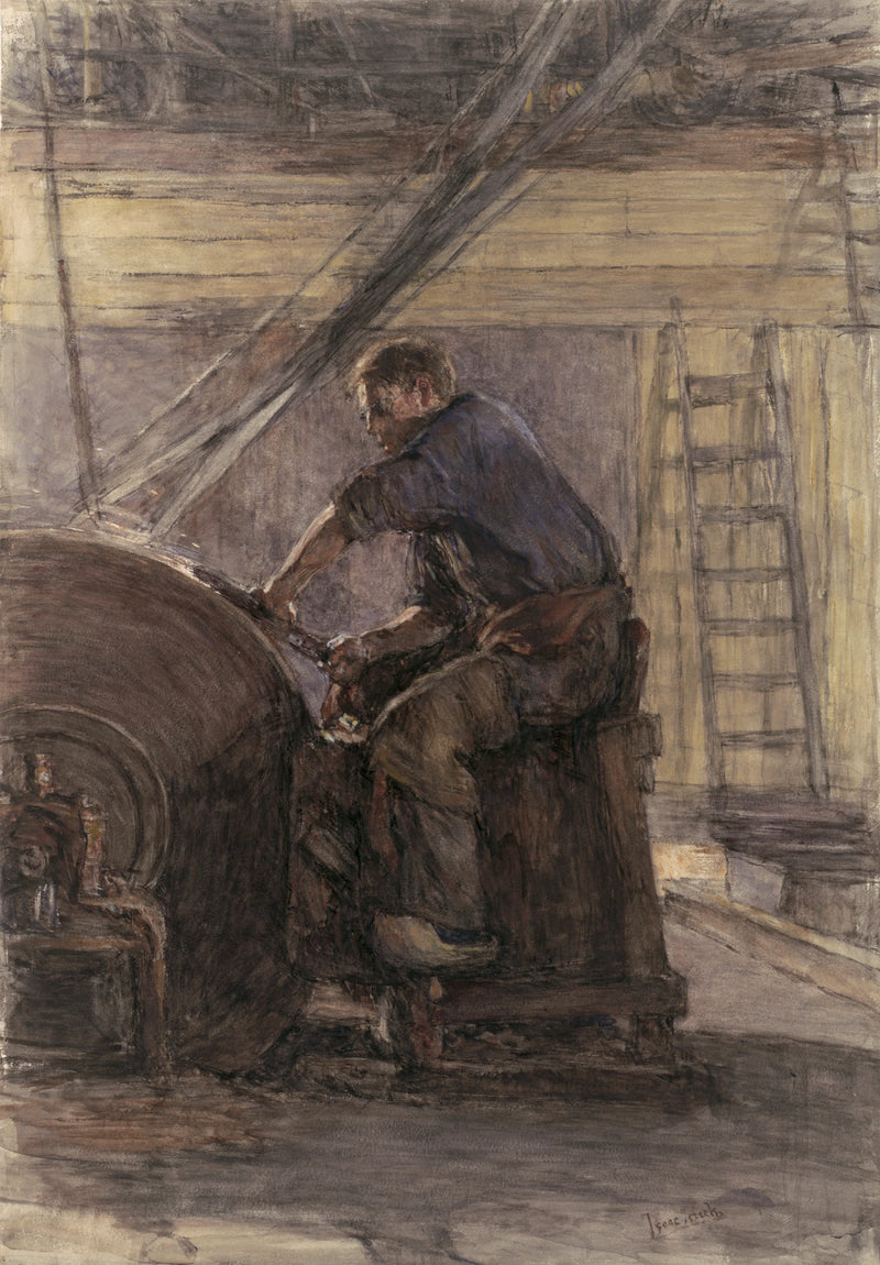 Le broyeur - Isaac Israëls
