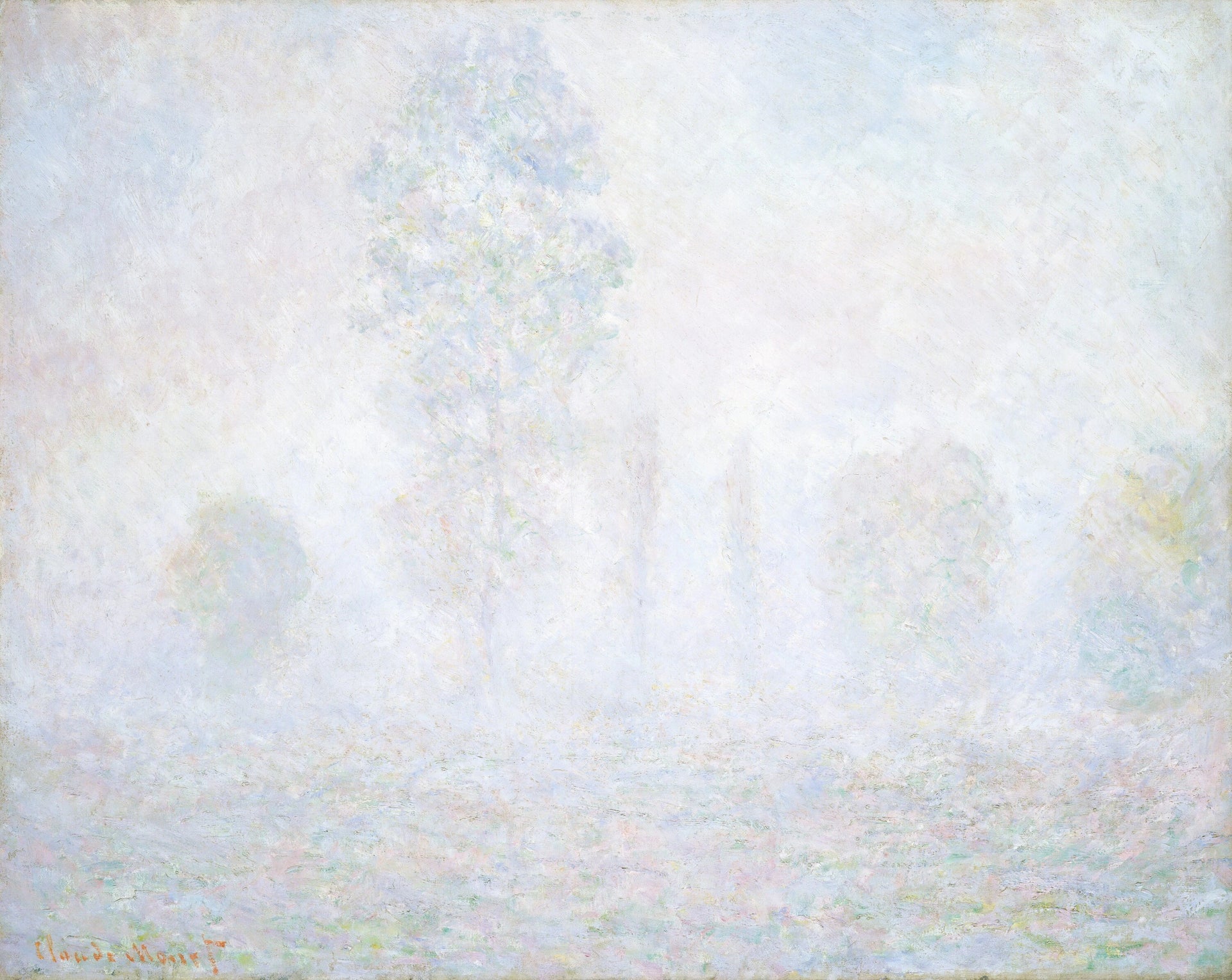 Brume du matin W1196 par Claude Monet, National Gallery of Art