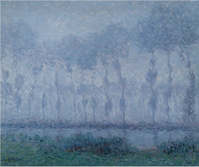 Nebel über der Eure, Saint-Cyr - Gustave Loiseau