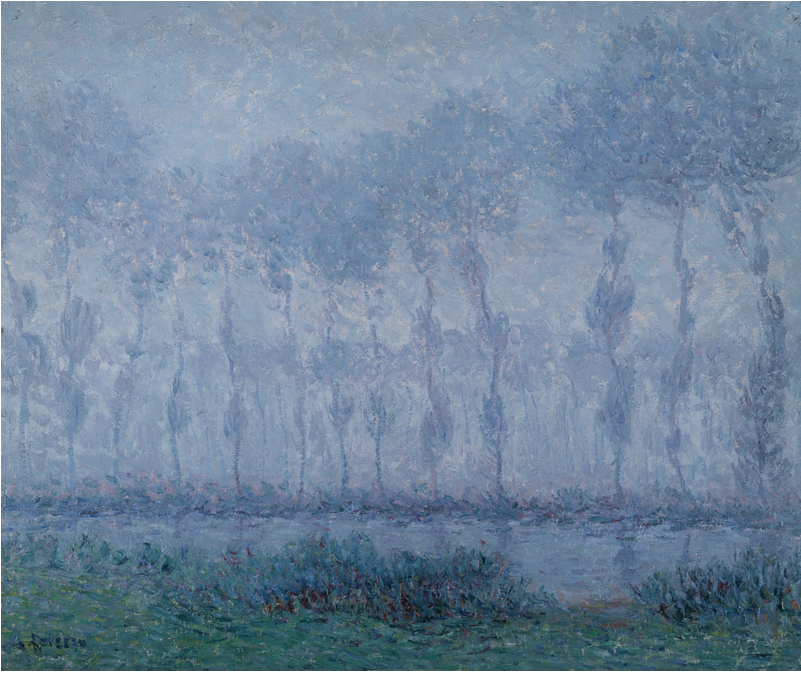 BRUME SUR L’EURE SAINT-CYR - Gustave Loiseau - Alpha Reproduction
