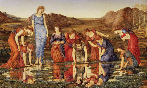Le Miroir de Vénus - Edward Burne-Jones