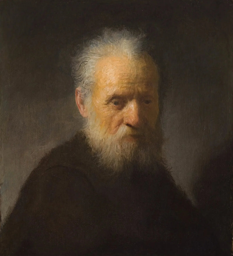 Büste eines alten bärtigen Mannes - Rembrandt