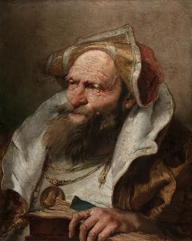 Buste eines alten Mannes - Giovanni Battista Tiepolo
