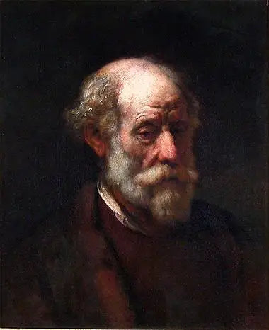 Büste eines alten Mannes - Rembrandt