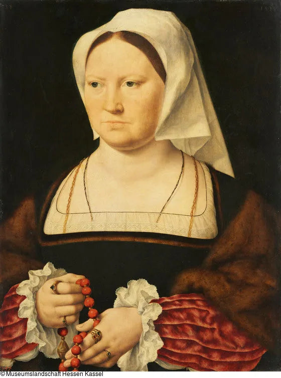 Brust einer Frau - Joos van Cleve