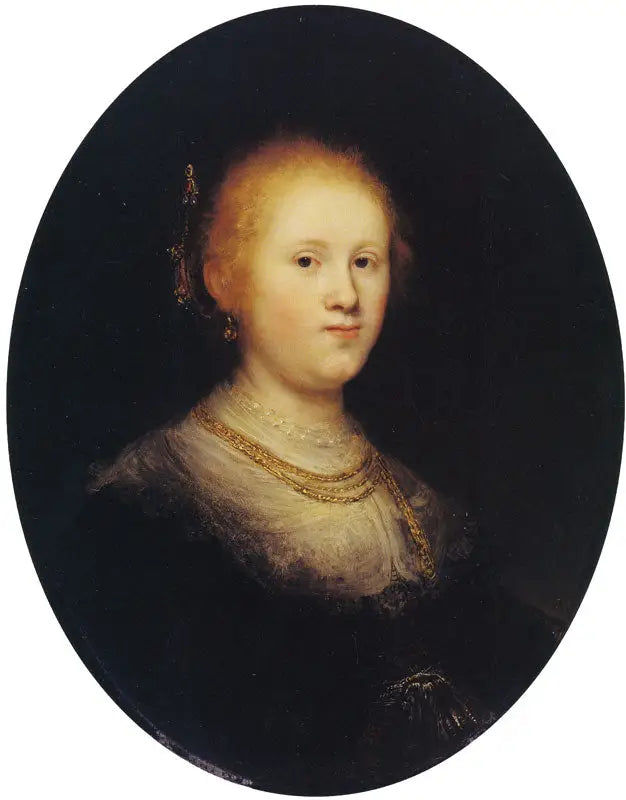 Büste einer jungen Frau - Rembrandt
