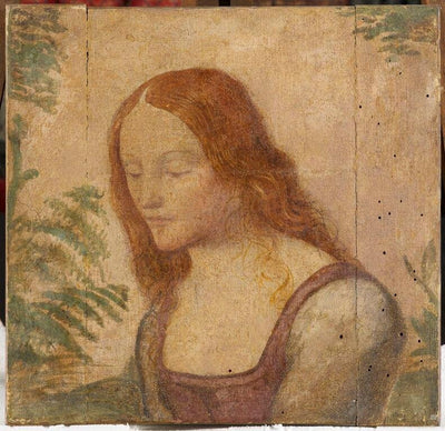 Buste de jeune fille avec les cheveux détachés - Bernardino Luini - Alpha Reproduction