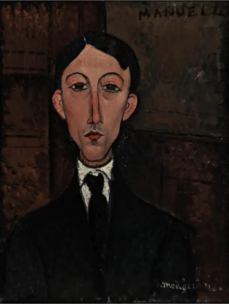 Büste von Manuel Humbert - Amedeo Modigliani