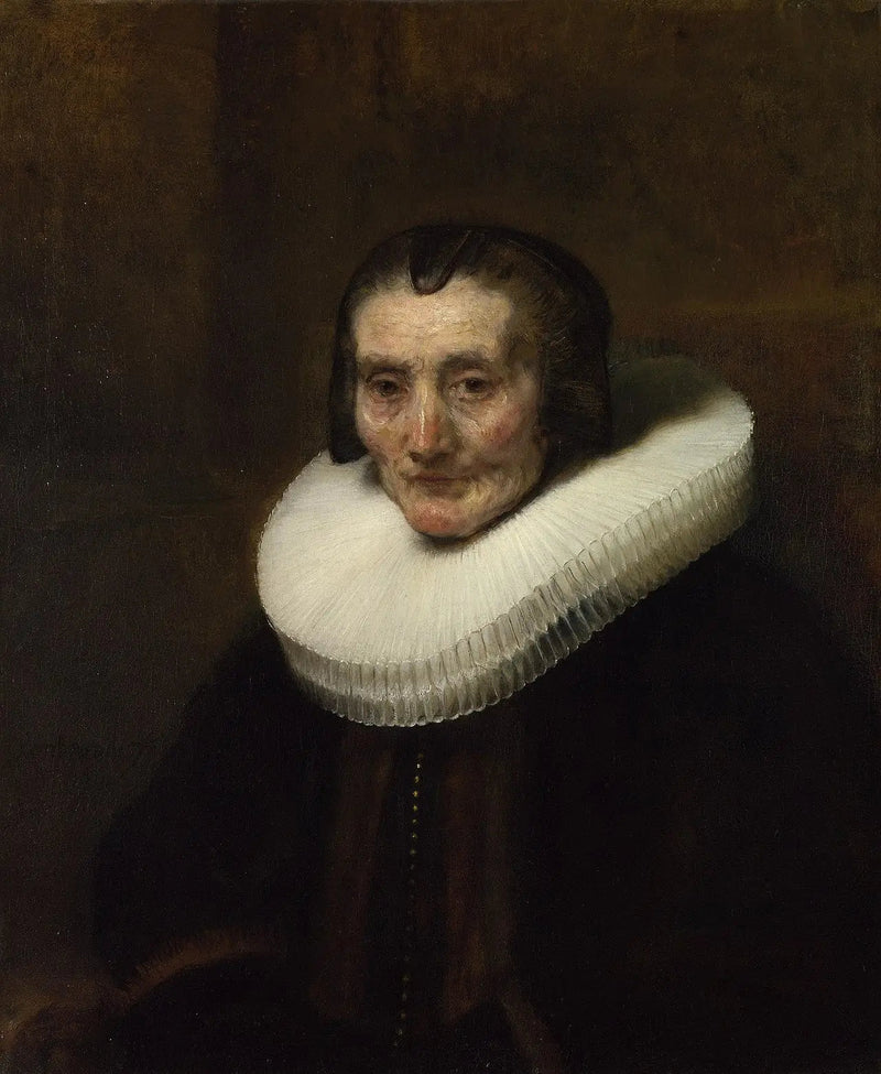 Büste von Margaretha de Geer - Rembrandt