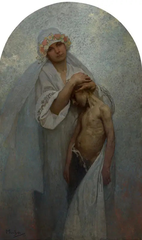 Tschechisches Herz - Alphonse Mucha