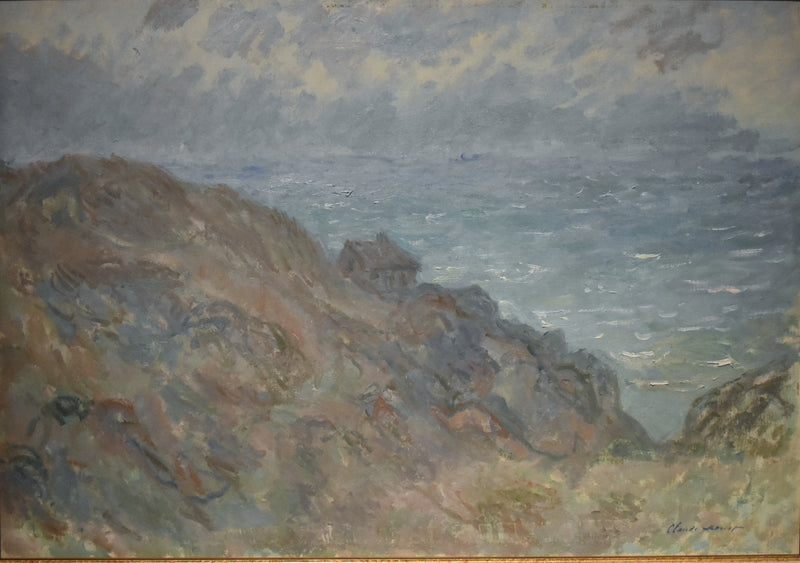 Hütte auf den Klippen bei Varengeville - Claude Monet