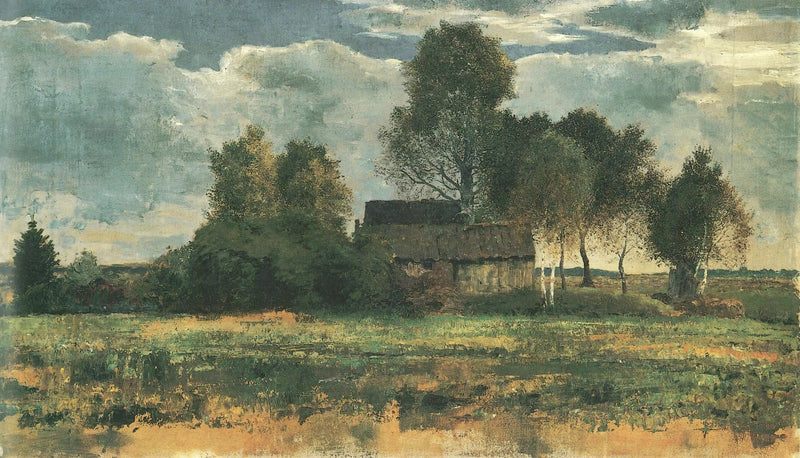 Landhäuser im Moos von Dachau - Franz Marc
