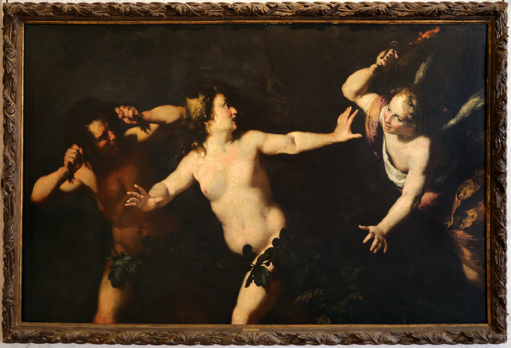 Cacciata dall’Eden - Bernardo Strozzi image 1 reproduction d’œuvre d’art à l’huile