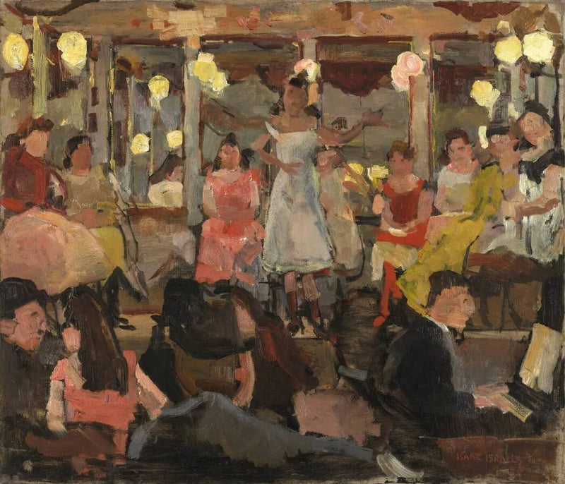 Café-Chantant im Nes in Amsterdam – Isaac Israel