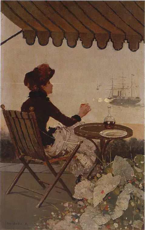Café am Meerestrand - Jean Béroud