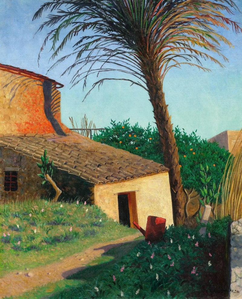 Cagnes, der Palmenbaum - Félix Vallotton
