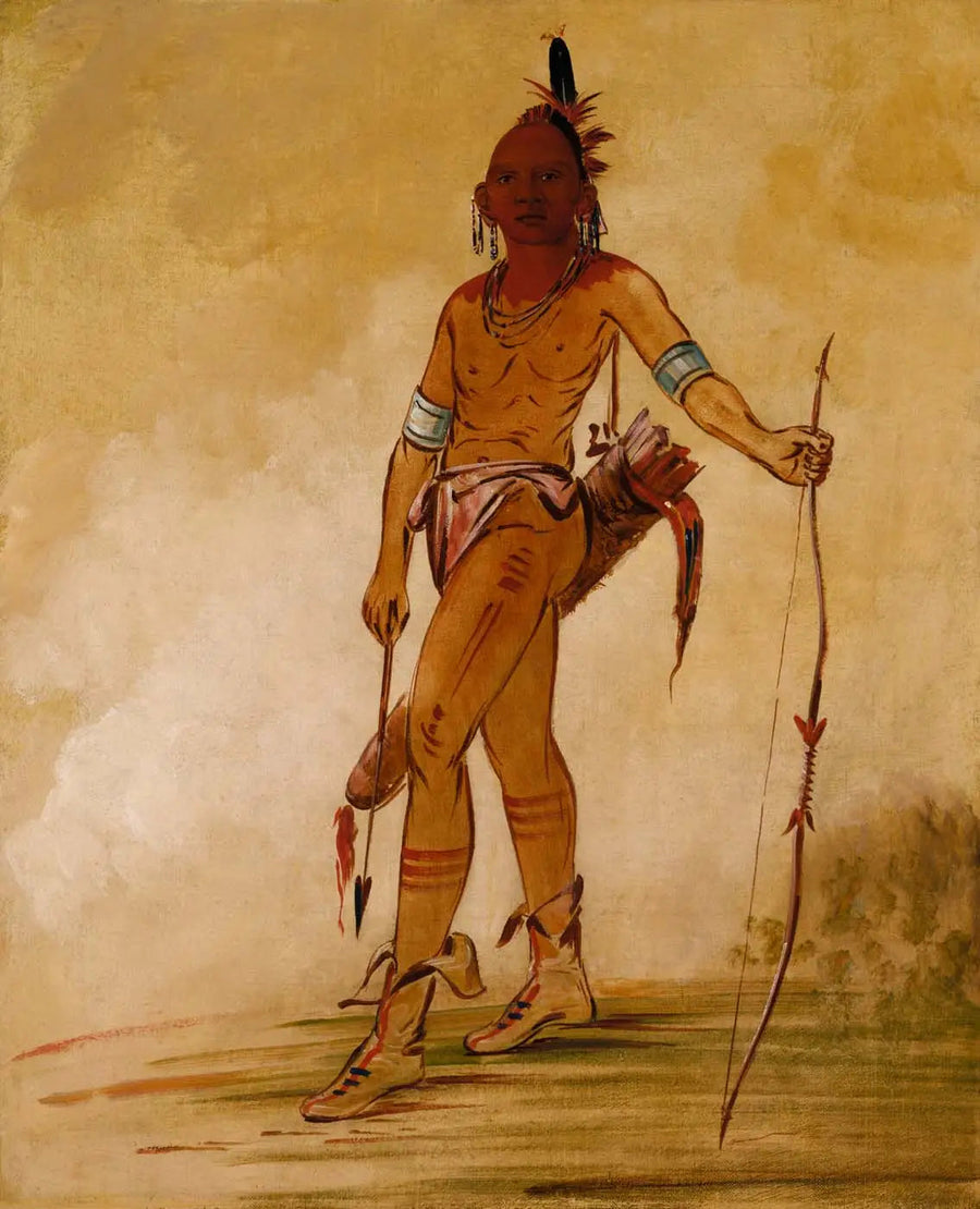 Cáh-he-ga-shín-ga, kleiner Chef - George Catlin