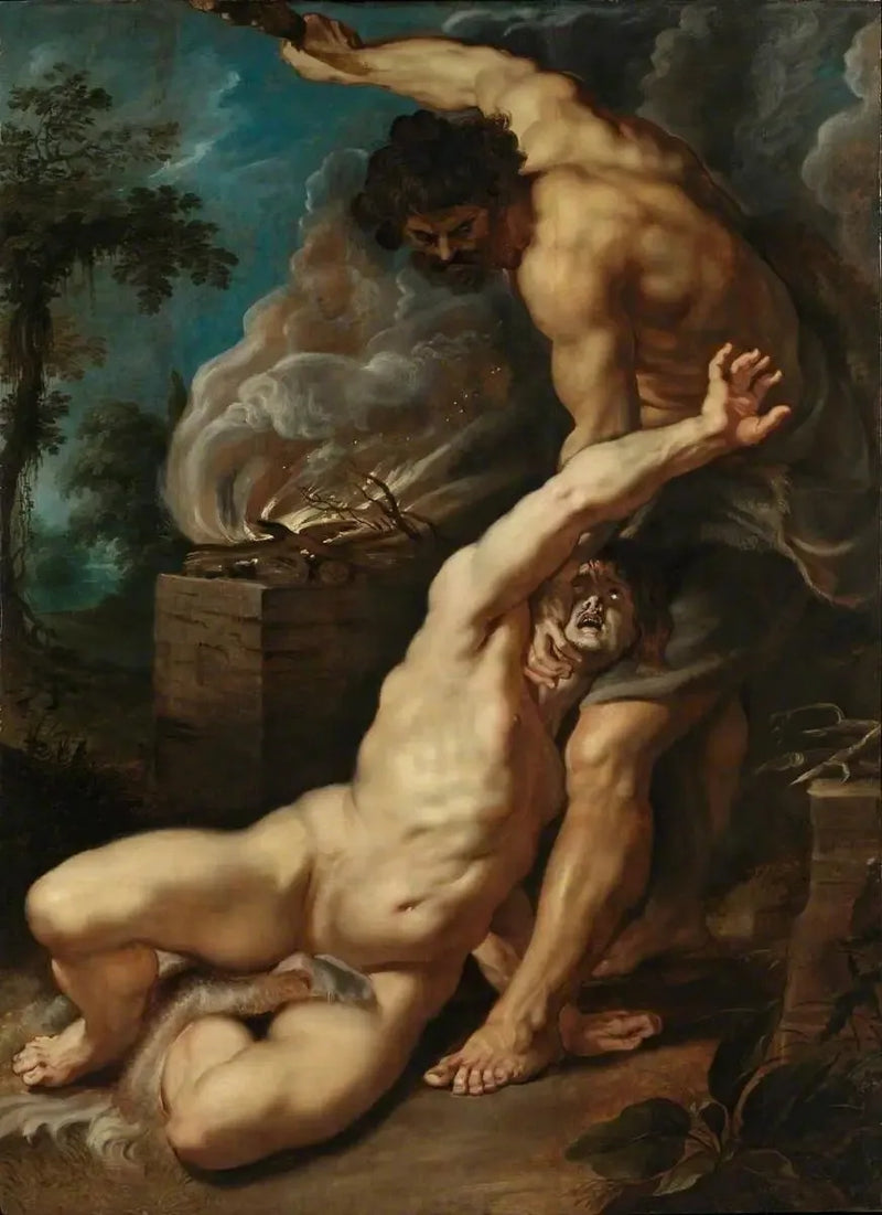 Kain tötet Abel - Peter Paul Rubens