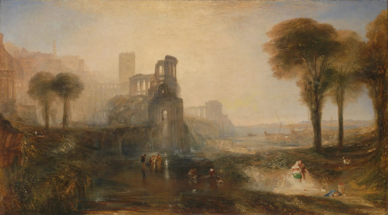 Caligulas Palast und Brücke - J. M. W. Turner