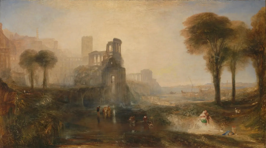 Caligulas Palast und Brücke - J. M. W. Turner