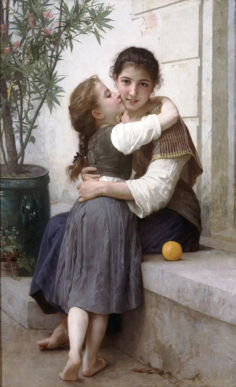 Kuschlerei - Bouguereau