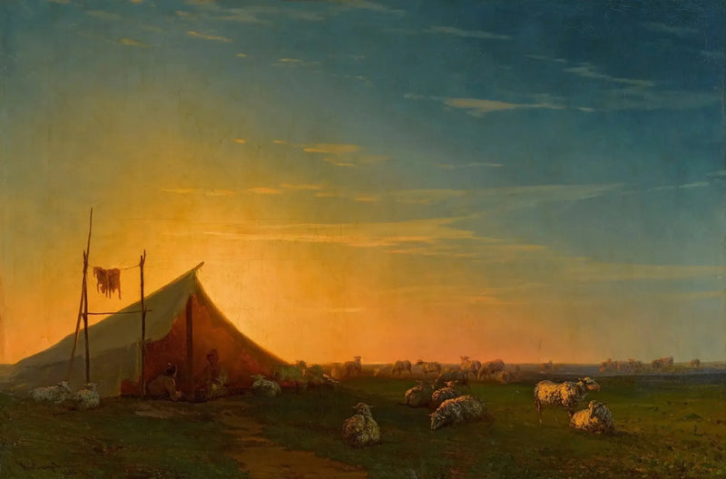 Hirtenlager - Ivan Aïvazovski