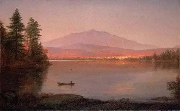 Camp Le Mont Katahdin von Millinocket - Frederic Edwin Church