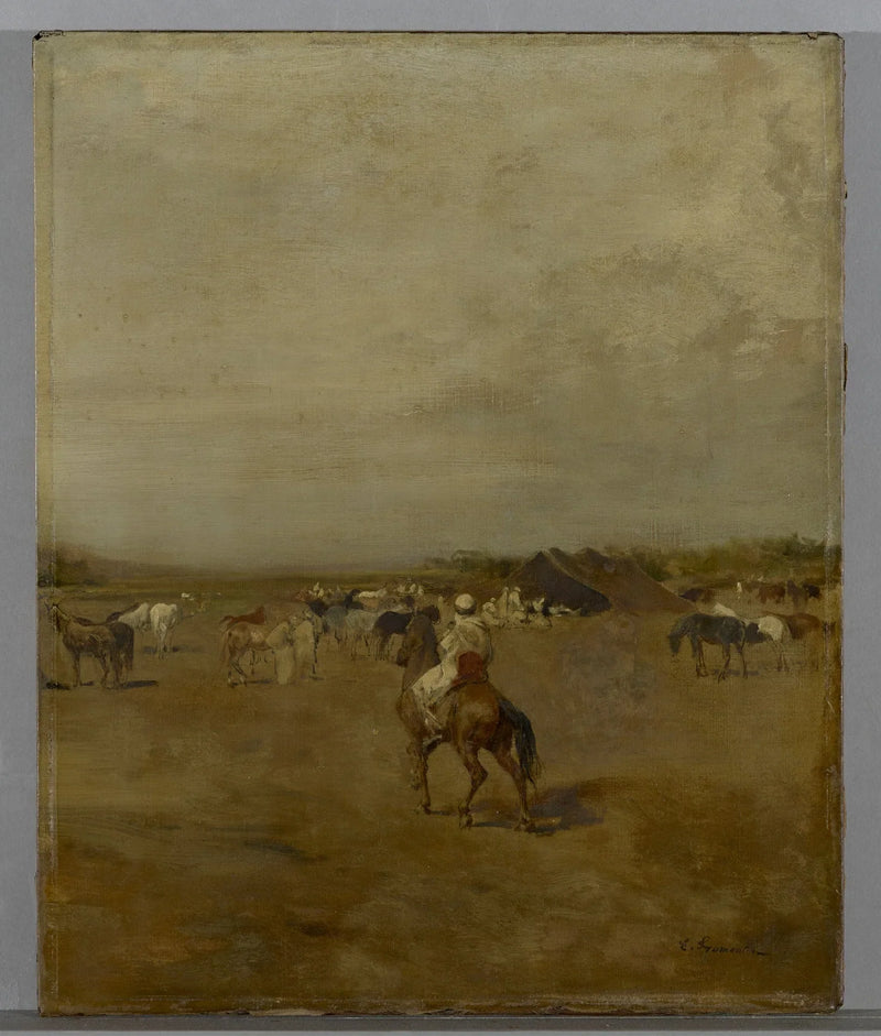 Campement arabe - Eugène Fromentin