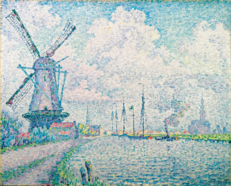 Kanal von Overschie - Paul Signac