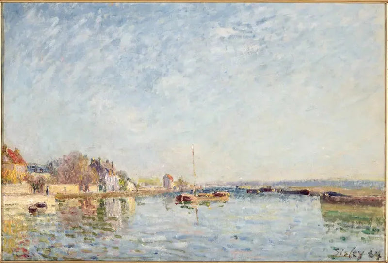 Kanal von Loing - Alfred Sisley