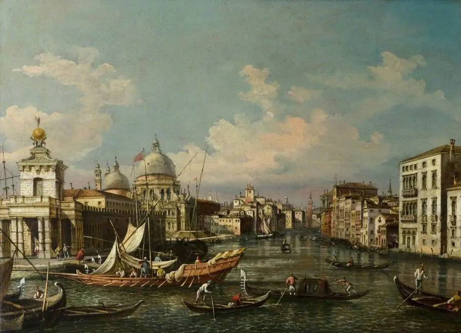 Kanäle in Venedig - Canaletto