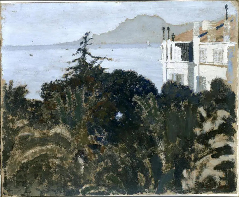 Cannes, Garten am Mittelmeerufer - Édouard Vuillard