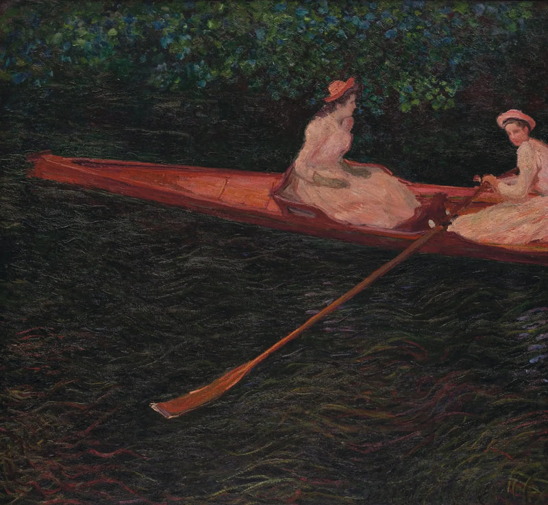 Mit dem Kanu auf der Epte W1250 - Claude Monet