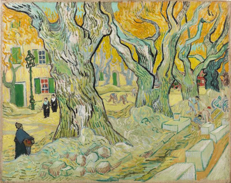 Die Straßenwärter - Vincent van Gogh