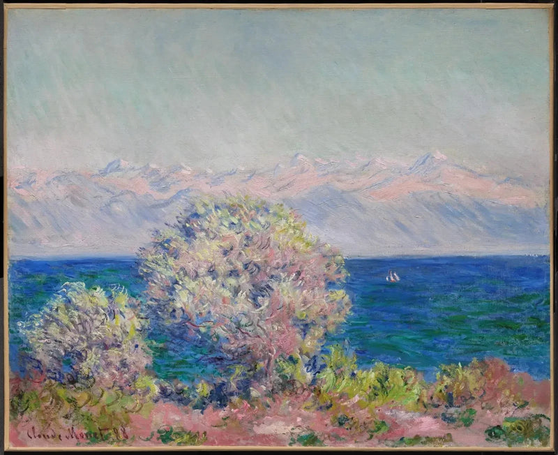 In Cap d'Antibes, im Mistralwind W1176 - Claude Monet