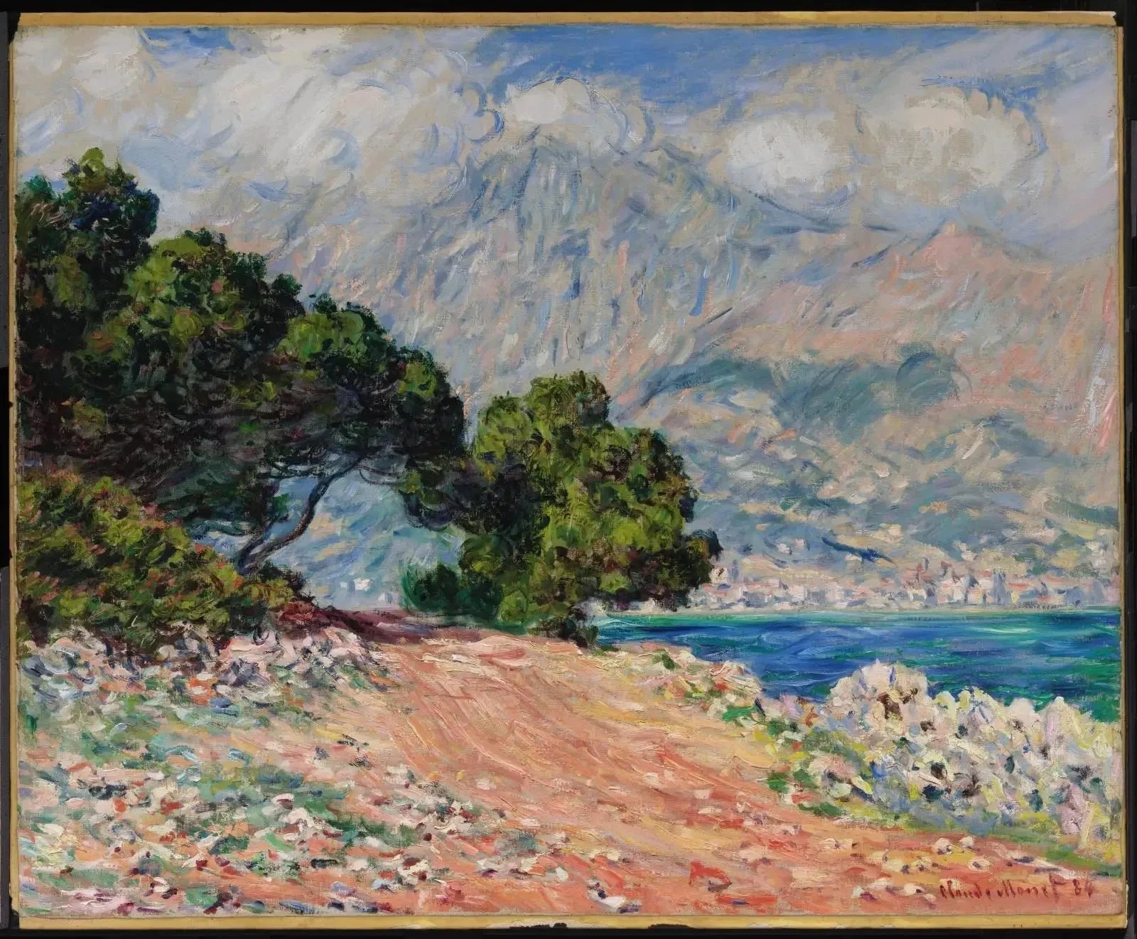 Cap Martin, près de Menton W897 de Claude Monet – MFA Boston 25.128