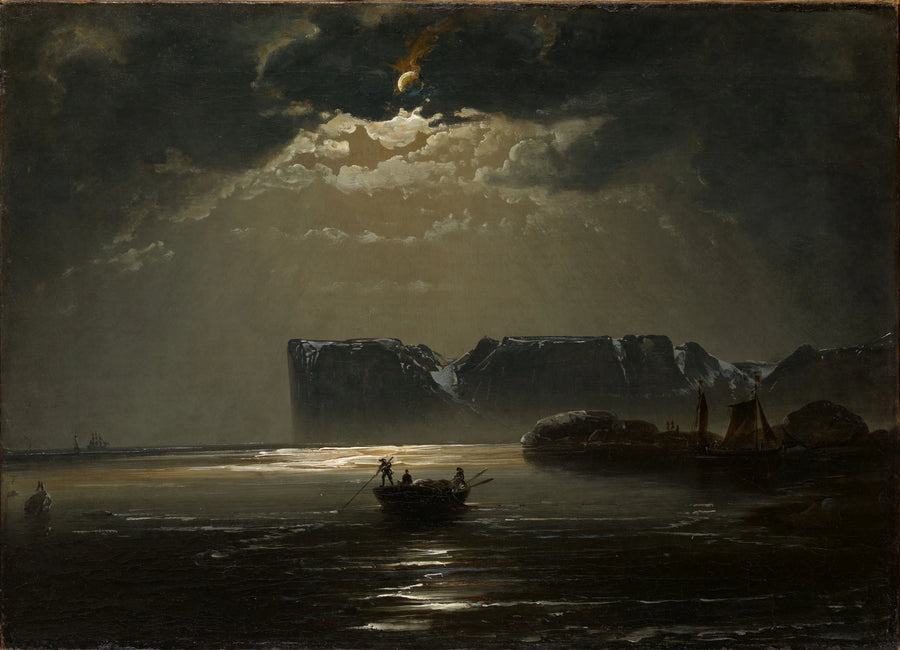 Le Cap Nord au clair de lune - Peder Balke
