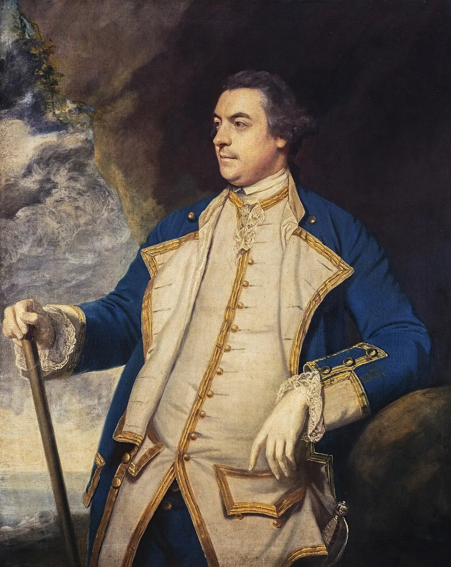 Kapitän Adam Duncan, später Admiral Duncan und 1. Viscount of Camperdown, 1731 - 1804 - Joshua Reynolds
