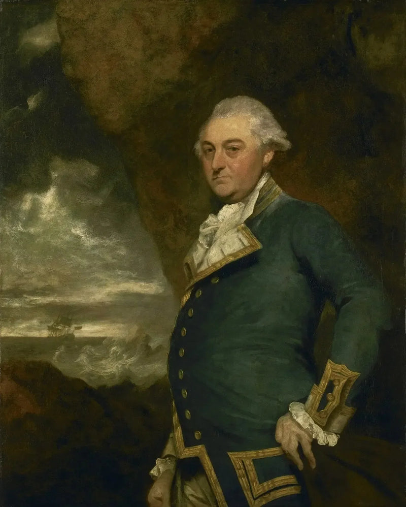 Kapitän John Gell, 1740-1805 - Joshua Reynolds